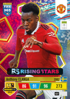 Anthony Elanga Manchester United 2023 FIFA 365 Rising Star #427